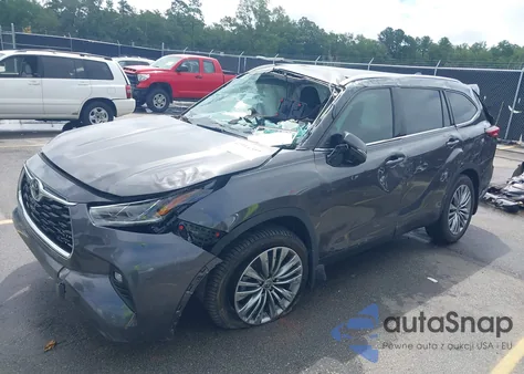 2022 Toyota Highlander Platinum из США, поврежденный, VIN 5TDFZRBH7NS172392